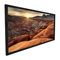 Dragonfly DF-SL-100-UW Fixed 16:9 Ultra White Projection Screen, 100"