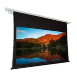 Dragonfly DFRM-TAB-110-UAW 110" Recessed Motorized Tab Tension Ultra AcoustiWeave Projection Screen, 16:9