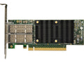 Chelsio T62100-LP-CR 2-port 40/50/100GbE Low Profile UWire Adapter with PCI-E x16 Gen 3, 32K conn