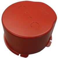 IQsight LBC 3080/01 Metal Fire Dome for Ceiling Loudspeaker, Flame Red