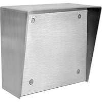 Viking VE-5X5-PNL-SS Surface Mount Box with Blank Aluminum Panel, Stainless Steel