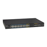Vigitron VI30130 MaxiiNet 30-Port 1G L2+/L3 Managed 90W IEEE 802.3bt PoE Switch