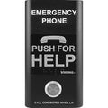 Viking E-1600-BK-IPEWP Compact VoIP Emergency Phone with Enhanced Weather Protection, Black