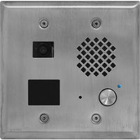 Viking E-75-SS Door Phone with Card Reader and Camera, Stainless Steel