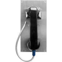 Viking K-1900-712L Hot-Line Panel Phone with 12" Armored Cable and Lanyard