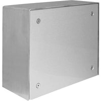Viking VE-6X7-PNL-NRSS Surface Mount Box with Panel, No Rain Guard, 6" x 7", Stainless Steel