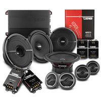 DS18 2008-2021 Honda CR-V Front and Back Doors Speakers Better Upgrade Package 1600 Watts - front view | Silarius