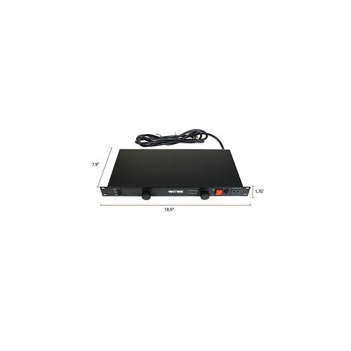 WattBox WB-11-LIGHT 11-Outlet Rack Mount Lighted Power Surge Protector