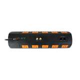 WattBox WB-200-10HTS Surge Protector with Coax and Ethernet Protection, 10-Outlet