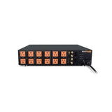 WattBox WB-600CH-SVCE-12 Power Conditioner with Sequencing, Safe Voltage, Coax and Ethernet Protection, 12-Outlet