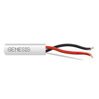 Genesis 31021112 22/2 Stranded Unshielded Cable, Plenum, CMP, FT6, 1000' (304.8 m) Pull Box, Natural