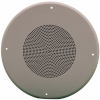 S8-70/25 - Eaton S8-70/25 S8 8" Round Speaker, Ceiling, No Lettering, 25/70V, Indoor, White