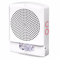 ELFHSW-CO - Eaton ELFHSW-CO Eluxa Low Frequency Indoor Horn Strobe, Wall Mount, 24V, 110/177