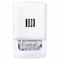 ELHSW-N - Eaton ELHSW-N Eluxa LED Indoor Horn Strobe, Wall Mount, 24V, 15/185CD, No Letter