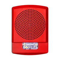 ELSA-SSTW-FR - Eaton ELSA-SSTW-FR Eluxa Series Supervised Self-Amplified Speaker Strobe, Wall M