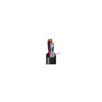 West Penn 1PR2216PBK0500 Stranded Plenum Shielded Cable