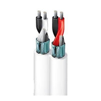 West Penn 210454BK1000 22/2 Audio Cable, Siamese