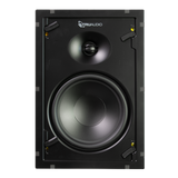 TruAudio WP-8 8" In-Wall Speaker, White Poly Woofer