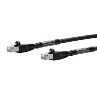 West Penn CN-PC5-TAC-15 CAT5e Tactical Ultra Flex Assembly, 15', Black