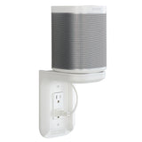 Sanus WSOS1-W1 Outlet Shelf for Sonos One & Play:1 (White)
