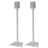 Sanus WSS22-W1 Wireless Speaker Stands for Sonos One / PLAY:1 / PLAY:3 - Pair (White)