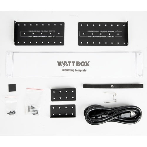 WattBox WB-800-IPVM-12 800 Series IP Power Conditioner, 12-Individually Controlled and Metered Outlets