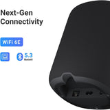 WiiM Sound Lite Smart Speaker, Hi-Res Wi-Fi 6E, Black (SPK002-BLACK)
