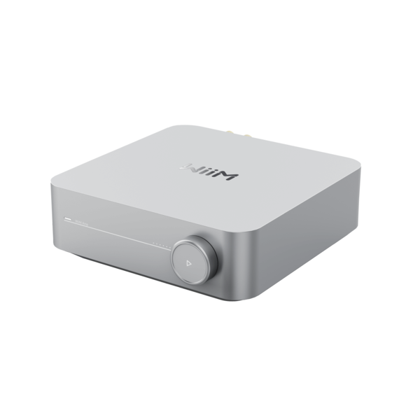 WiiM Amp: 2 x 60W - Multiroom Streaming Amplifier with AirPlay 2, Chromecast, HDMI & Voice Control | Stream Spotify, Amazon Music, Tidal & More | Remote Included | Space Gray