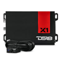 X 1-Channel Ultra Compact Class D Amplifier 300 Watts Rms @ 1-Ohm - front view | Silarius
