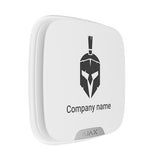 AJAX 104786.63.WH Brandplate Customized Faceplate for Branding StreetSiren, 10-Piece, White