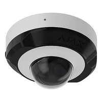 AJAX 76020.214.WH1 DomeCam Mini 5MP AI-Powered Security IP Camera, 85° Viewing Angle, 4mm Lens, White