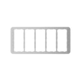 AJAX 104122.141.NC Frame, 5-Seats, 120-Frame for Five LightSwitch Devices