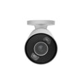 AJAX 126259.217.WH1 BulletCam HL 8MP Wired AI-Powered Security IP Camera, 85° Viewing Angle, 4mm Fixed Lens, White
