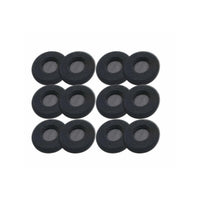 Yealink FEC12-WH6 Replacement Foam Ear Cushions for WH62/WH66/UH36/YHS36 (12-Pack)