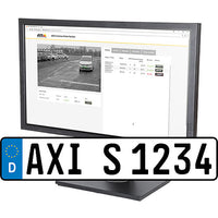 AXIS 01574-001 License Plate Verifier for Freeflow Traffic up to 45mph, 1-eLicense