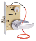 SDC Z7852LRQEE Pro Series Electric Mortise Lock with Eclipse Lever, Failsecure, Satin Chrome