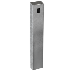 PEDESTAL ADA-SS-TWR-47x4x8 47" Tappered Stainless Pedestal with 8" Face