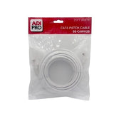 ADI PRO 0E-C6WH25 CAT6 Patch Cable, 25',