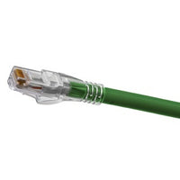 Hubbell HC6AGN30 CAT6A Slim Patch Cord, Ascent, 30', Green