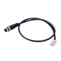 VIVOTEK AO-004 M12 60cm D-Code 4-Pin Male to RJ45 Cable, Black
