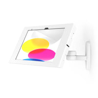 Compulocks 827W209APXW iPad 10th-11th (A16) Gen, Apex Enclosure Swing Wall Mount - White