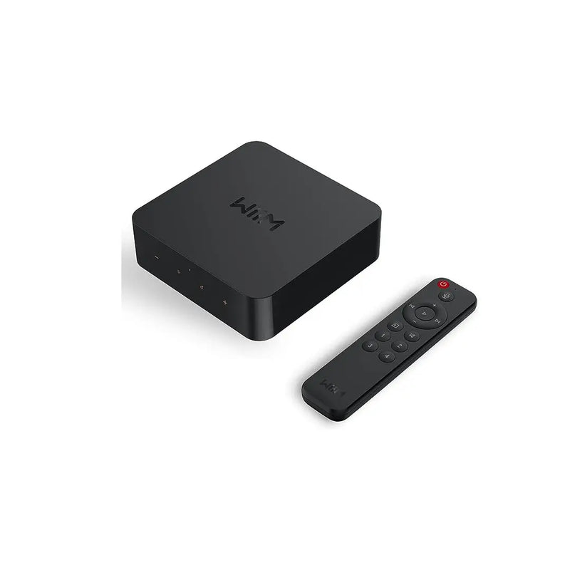 WiiM Pro Plus AirPlay 2 Receiver, Chromecast Audio, Multiroom Streamer with Premium AKM DAC, Voice Remote, Works with Alexa/Siri/Google, Stream Hi-Res Audio from Spotify, Amazon Music, Tidal and More