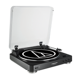 IN STOCK! Audio-Technica AT-LP60BK-USB Fully Automatic Belt-Drive Stereo Turntable (USB & Analog), Black