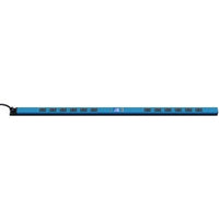 Hubbell PV72IA20AA-10BL inSIGHT Cabinet Intelligent Power Distribution Unit, 10' Cord, Blue
