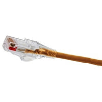 Hubbell HCL6OR05 NextSpeed CAT6 Slim Patch Cable, Low Outer Diameter, 5', Orange