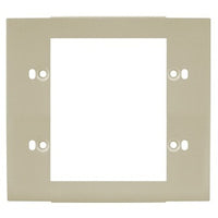 Hubbell HBL4747C2IV Raceway Plate for 2-Gang Device Cover, Ivory