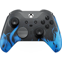 MODDEDZONE BLUE FIRE XBOX ELITE SERIES 2 CUSTOM MODDED CONTROLLER