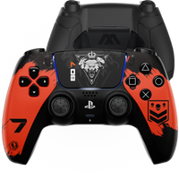 MODDEDZONE BLACKOUT EXTREME PS5 SMART PRO CUSTOM MODDED CONTROLLER