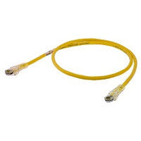 Hubbell HC6Y01SP NEXTSPEED CAT6 Patch Cord with SecureIT Boot, 1', Yellow
