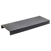 Hubbell HBTCVR4BK Wire Basket Overhead Tray Cover for 4" Tray, Steel, Black